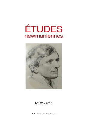 cover image of Etudes newmaniennes n°32--2016